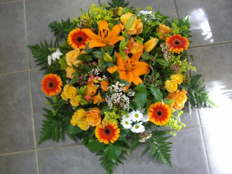 Coussin orange