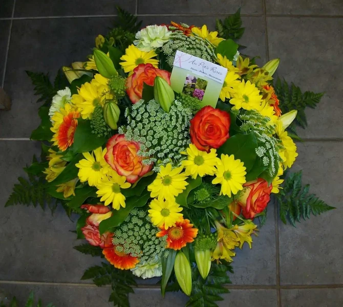 Coussin jaune