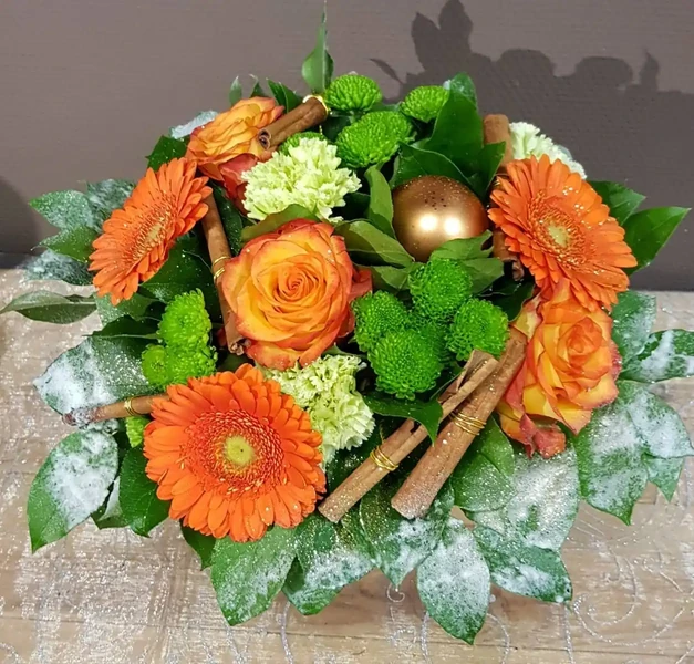 orange de noël
