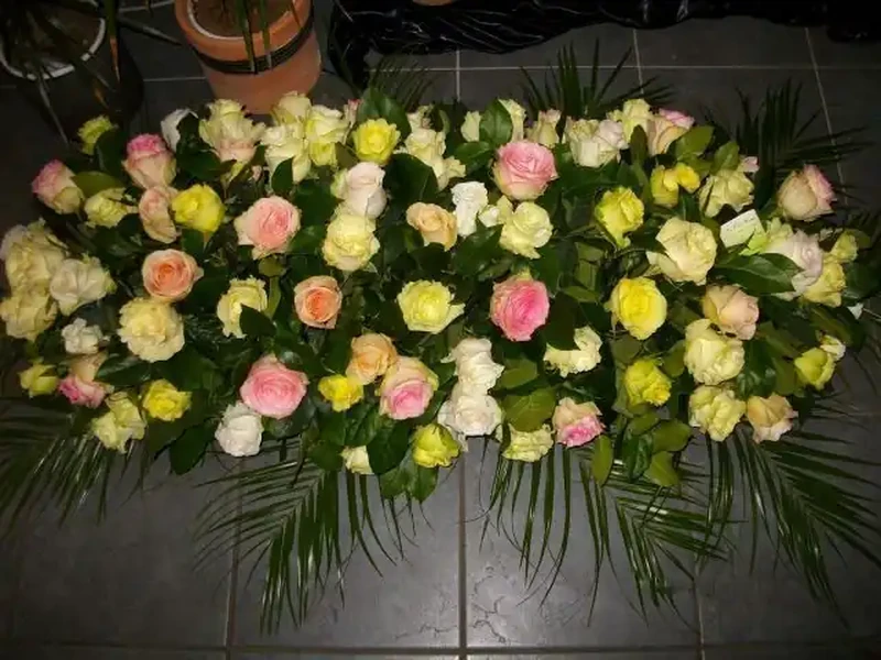 Raquette de roses